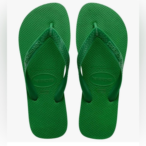 NWT Havaianas Classic Unisex Green Flip Flops
Women Size 11/12 - Men Size 9/10 - Picture 5 of 8